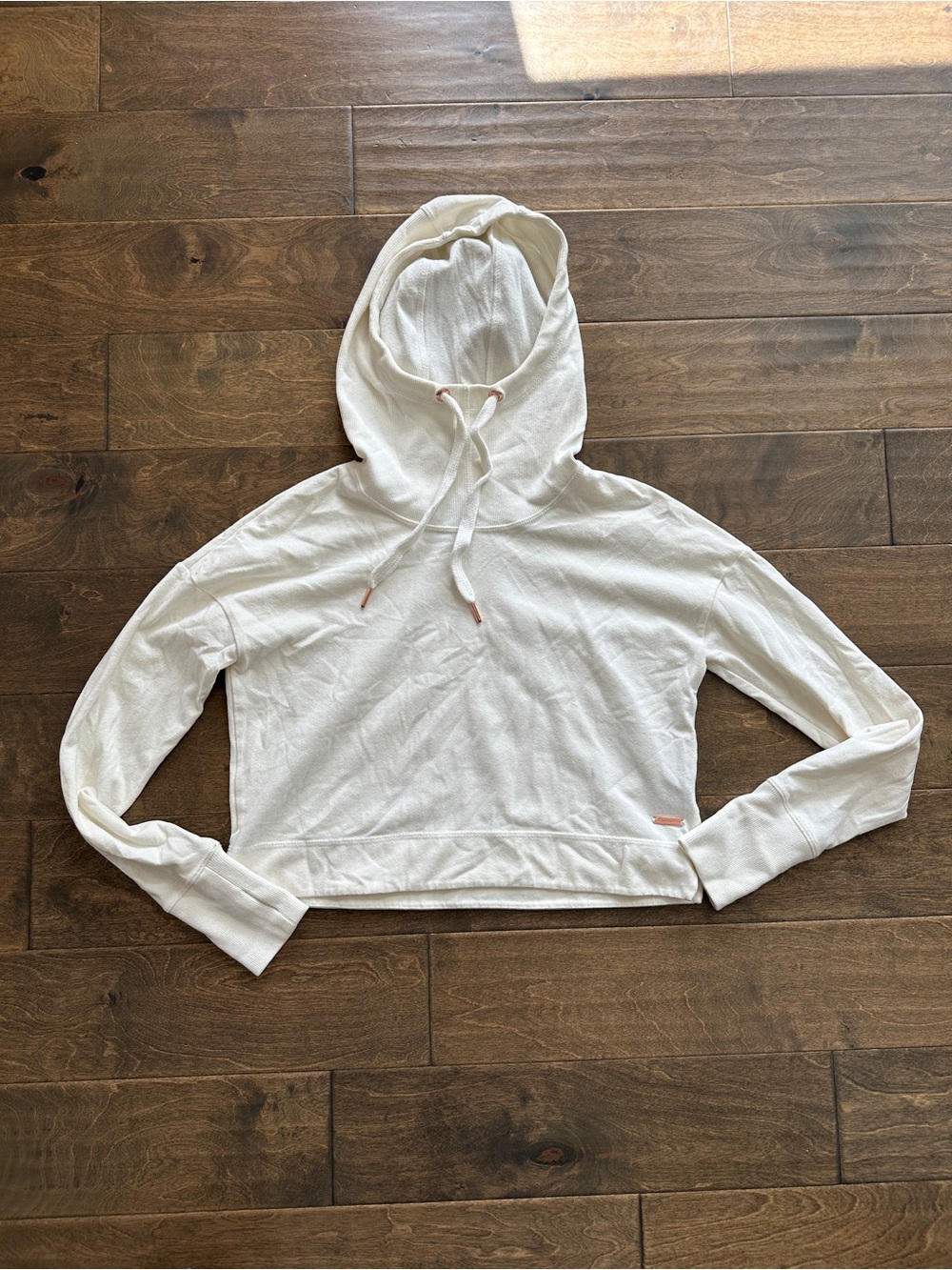 Sweaty Betty Escape Luxe Cropped Hoodie sz Small